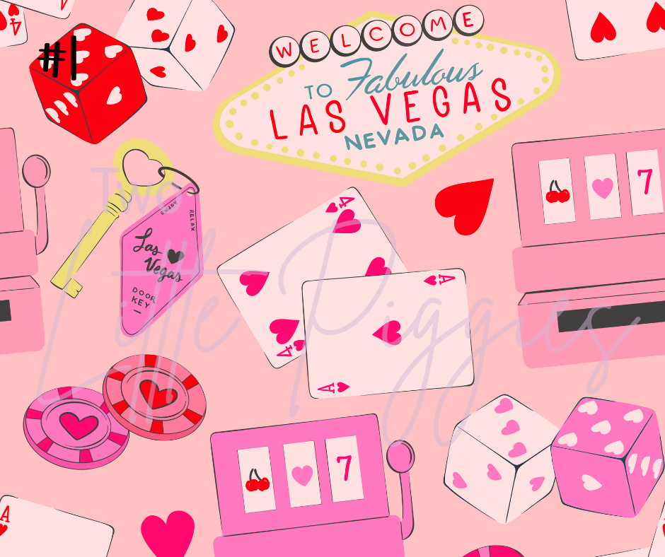 Printed Vinyl - Valentine - Lucky In Love