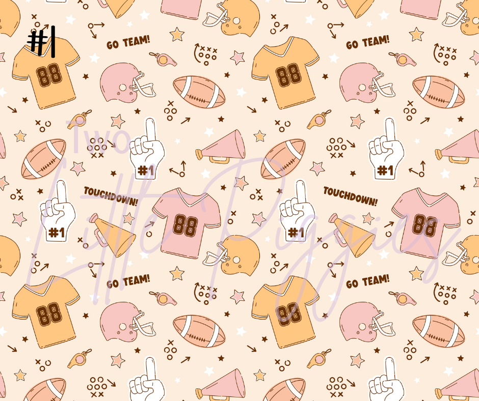 Printed Vinyl - Game Time