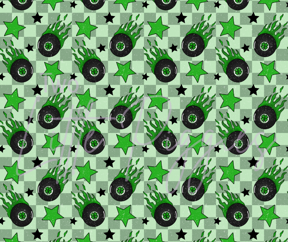 Printed Vinyl - Lucky 8