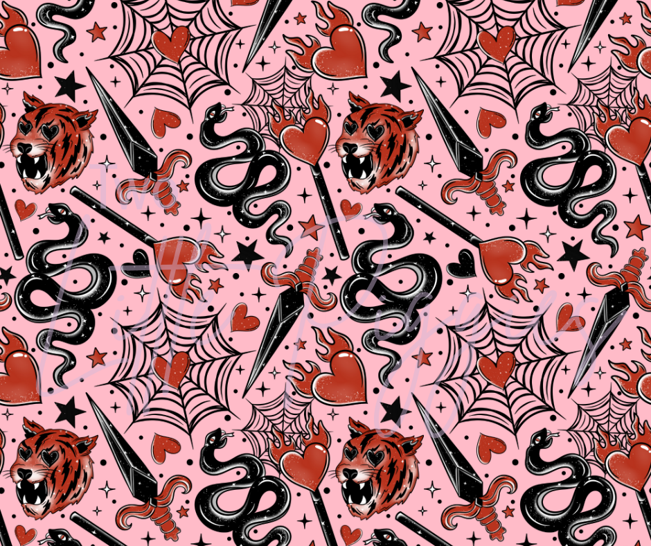 Printed Vinyl - Valentine - Edgy Valentine