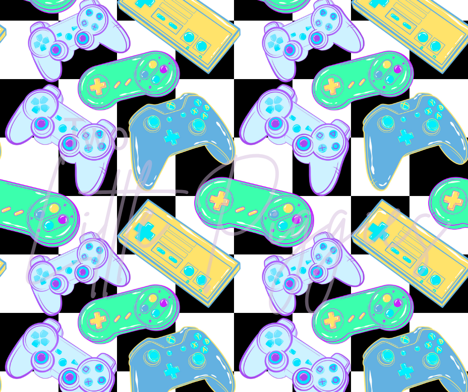 Printed Vinyl - Gamer Boy