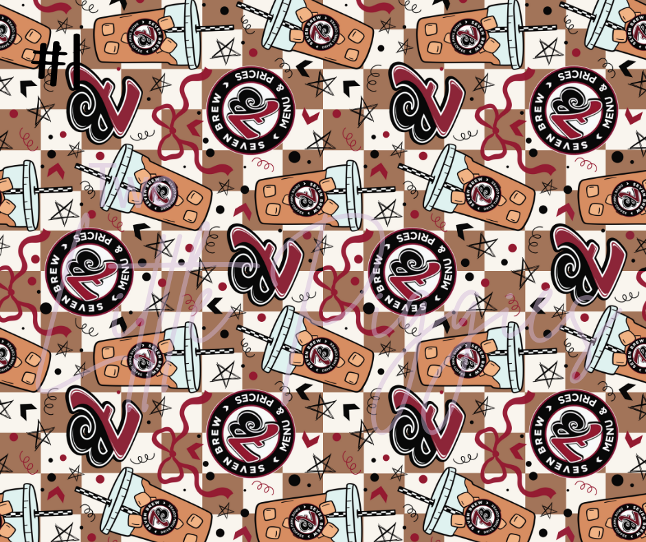 Printed Vinyl - 7 Brew