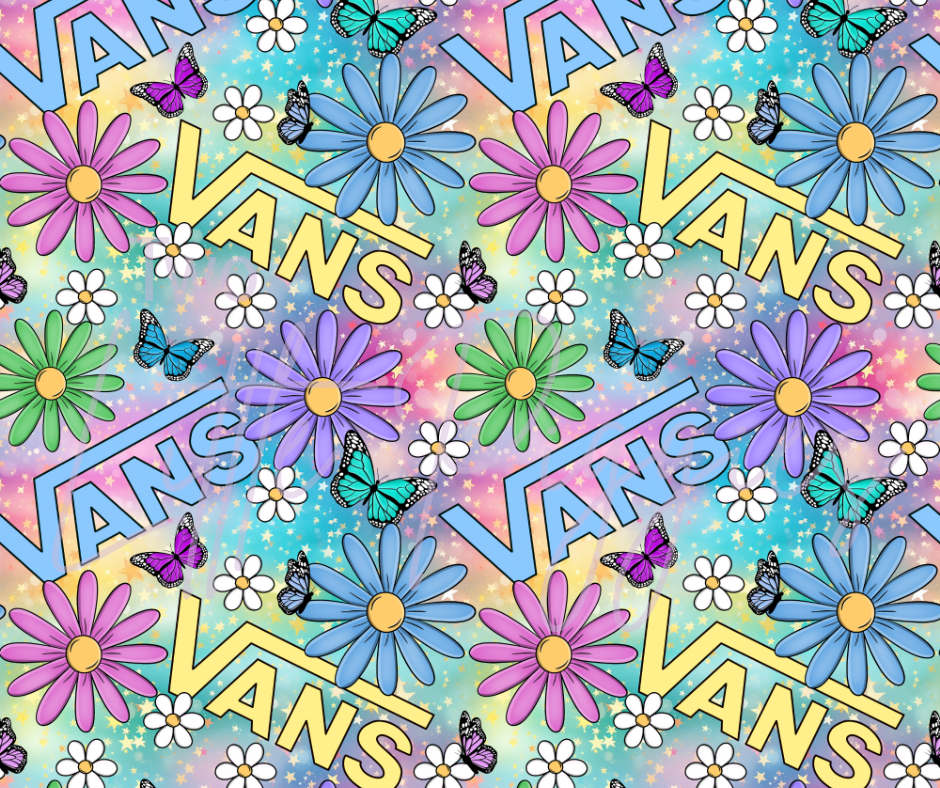 Printed Vinyl - Springtime VANS