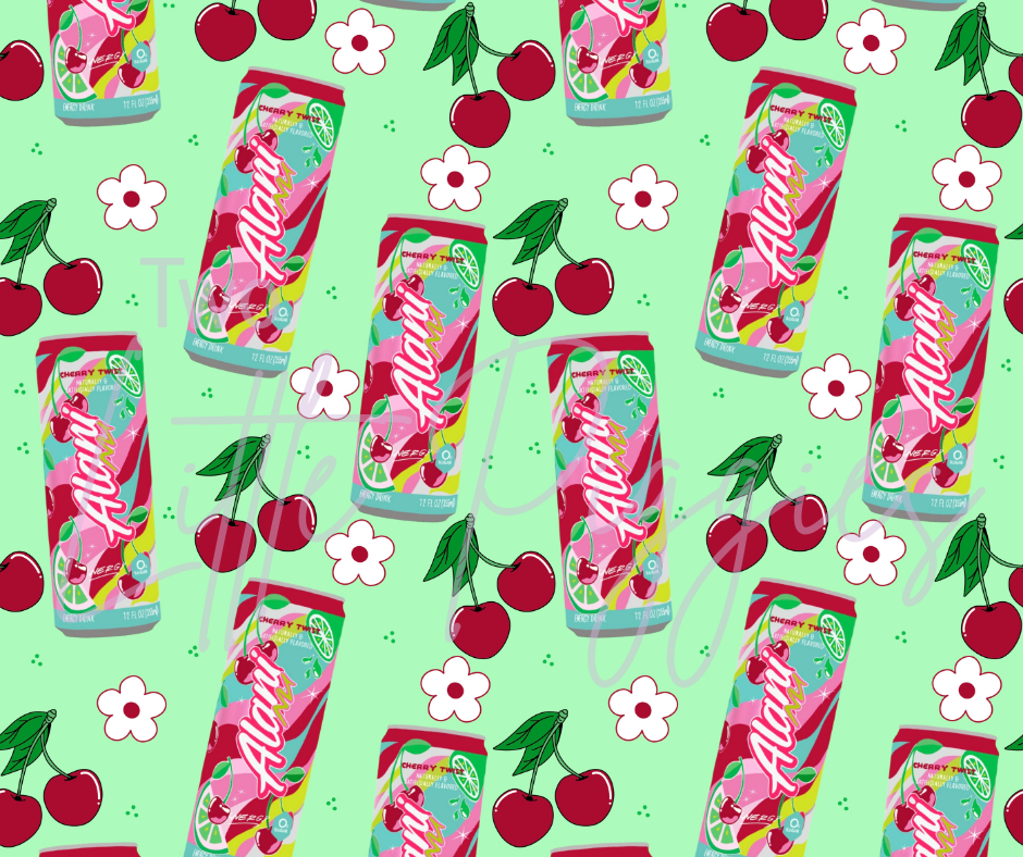 Printed Vinyl - Alani Nu - Cherry Twist