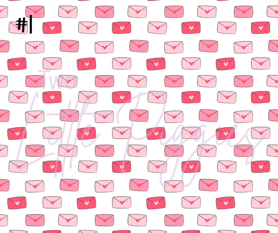 Printed Vinyl - Valentine - Be My Valentine