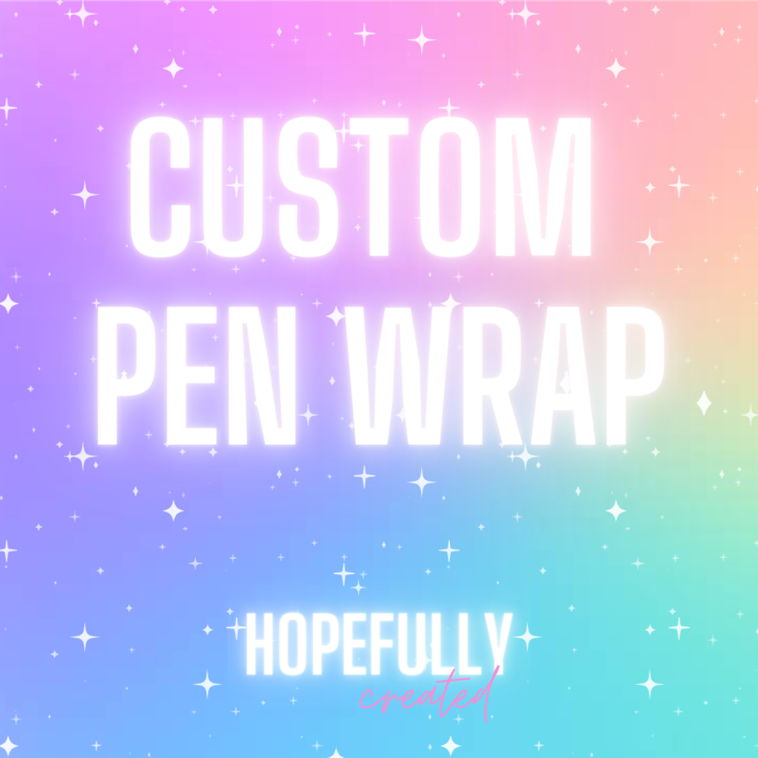 Custom Pen Wrap