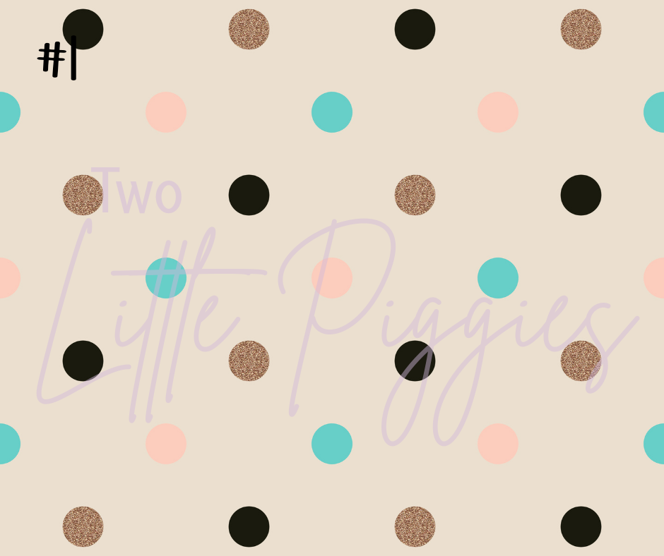 Printed Vinyl - New Year  - Teal