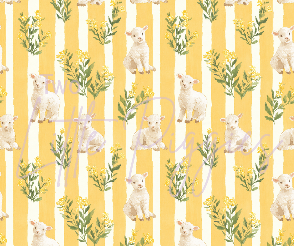 Printed Vinyl - Little Lamb