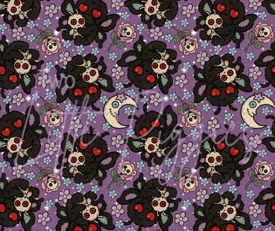 Printed Vinyl - Cutesy Moth