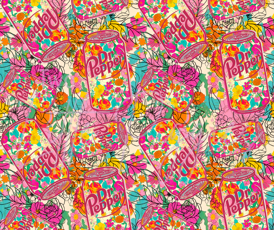 Printed Vinyl - DP Floral