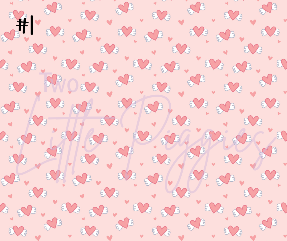 Printed Vinyl - Valentine - Celebrate Love