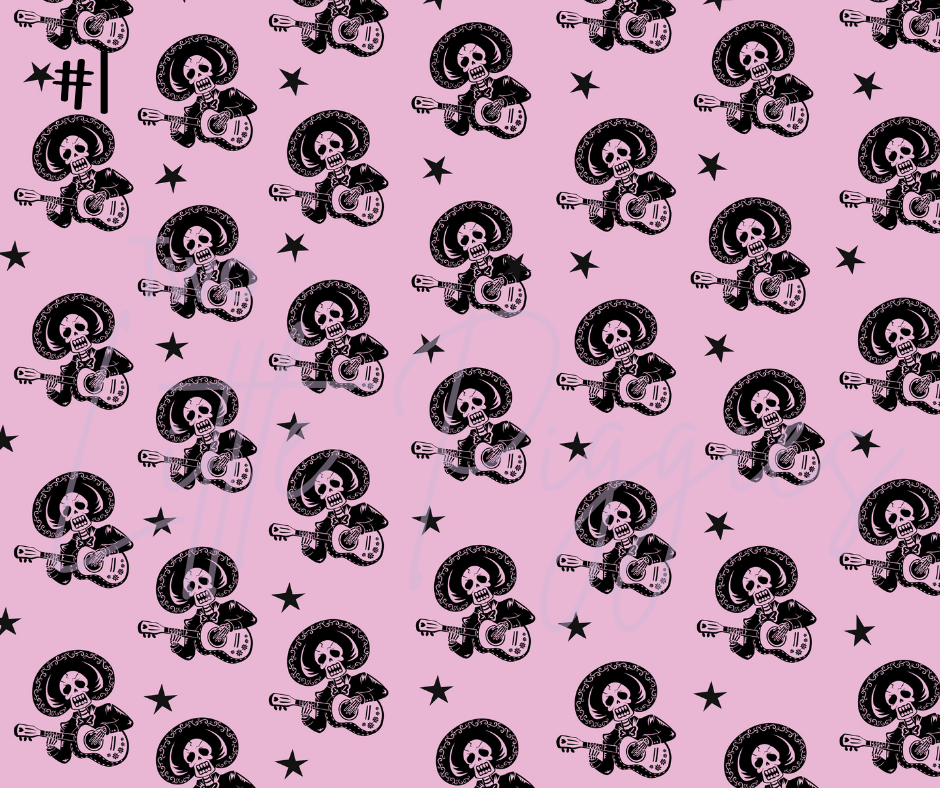 TLP - Printed Vinyl - Halloween Pastel Purple