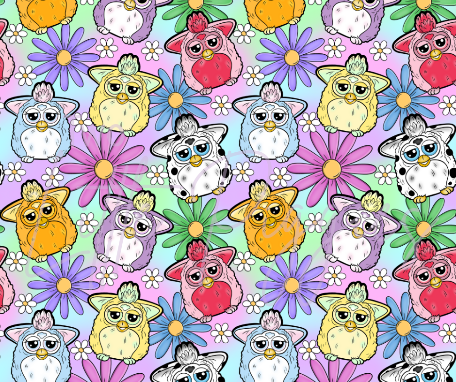 Printed Vinyl - 90's - Furby