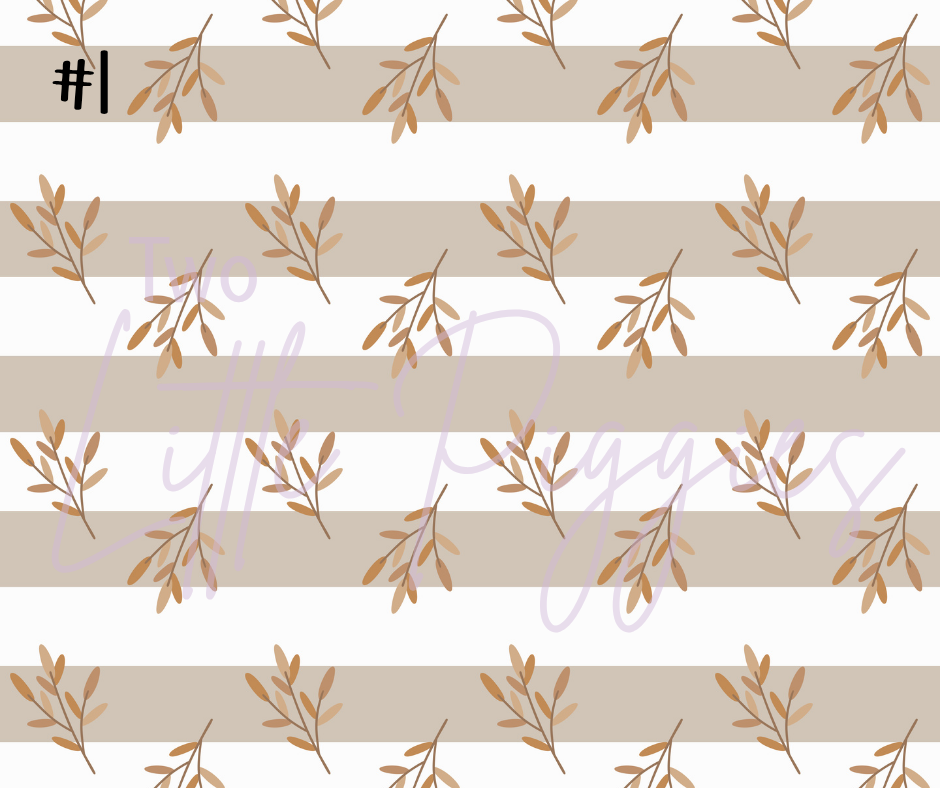 Printed Vinyl - Butterflies in the Garden