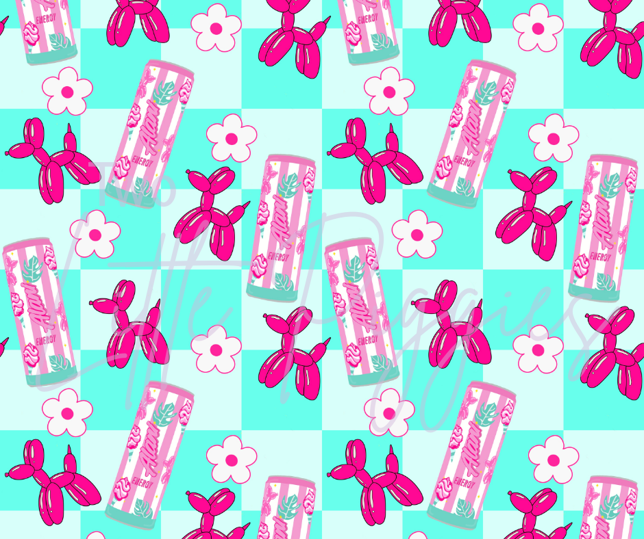 Printed Vinyl - Alani Nu - Cotton Candy