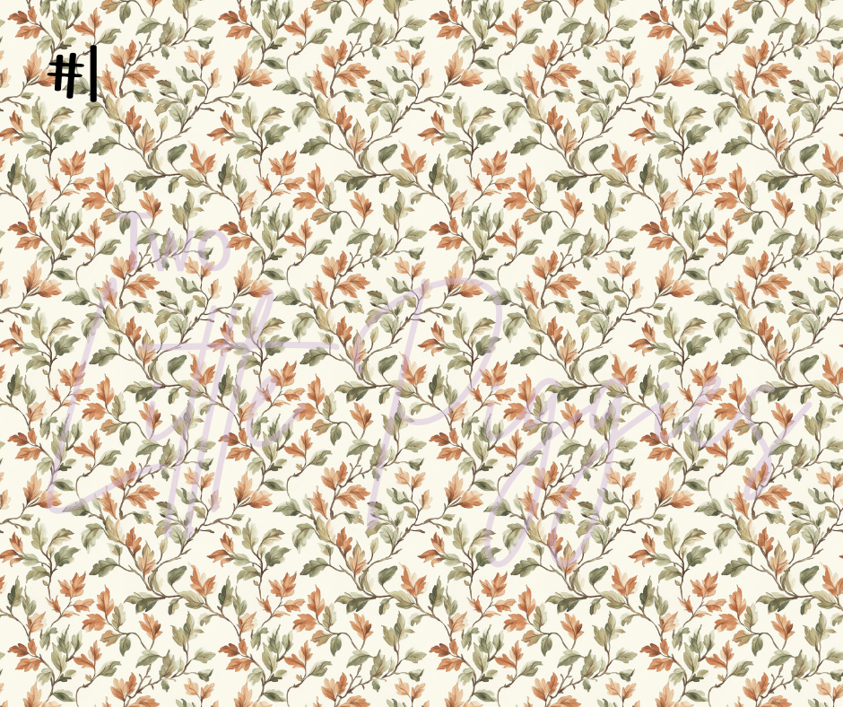 Printed Vinyl - Cottagecore Fall