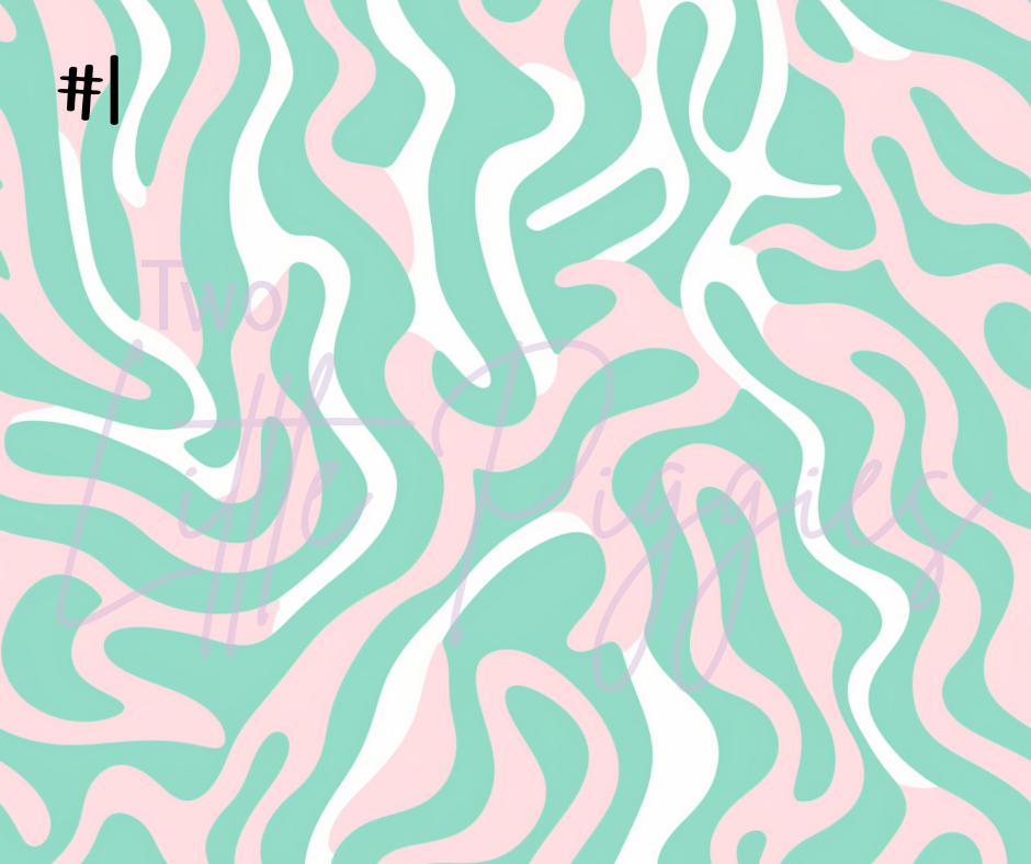 Printed Vinyl - Pastel Boho