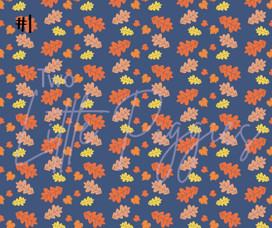 Printed Vinyl - Happy Fall