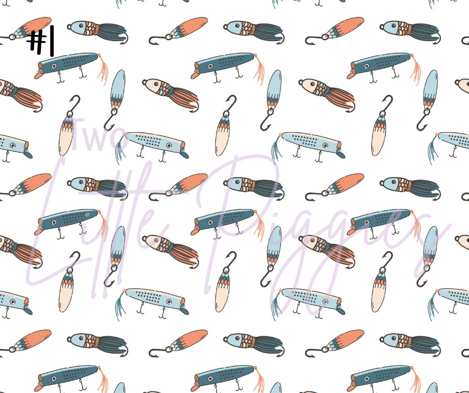 Printed Vinyl - Gone Fishing
