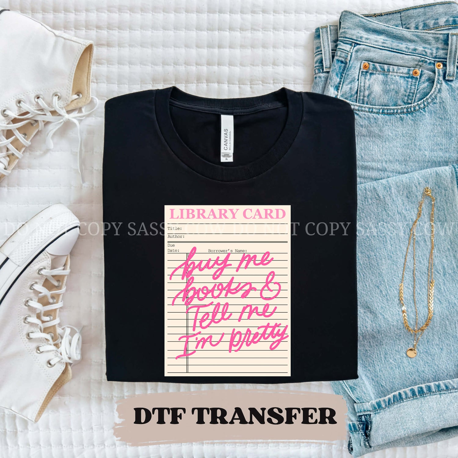 BUY ME BOOKS - DTF TRANSFER 0234