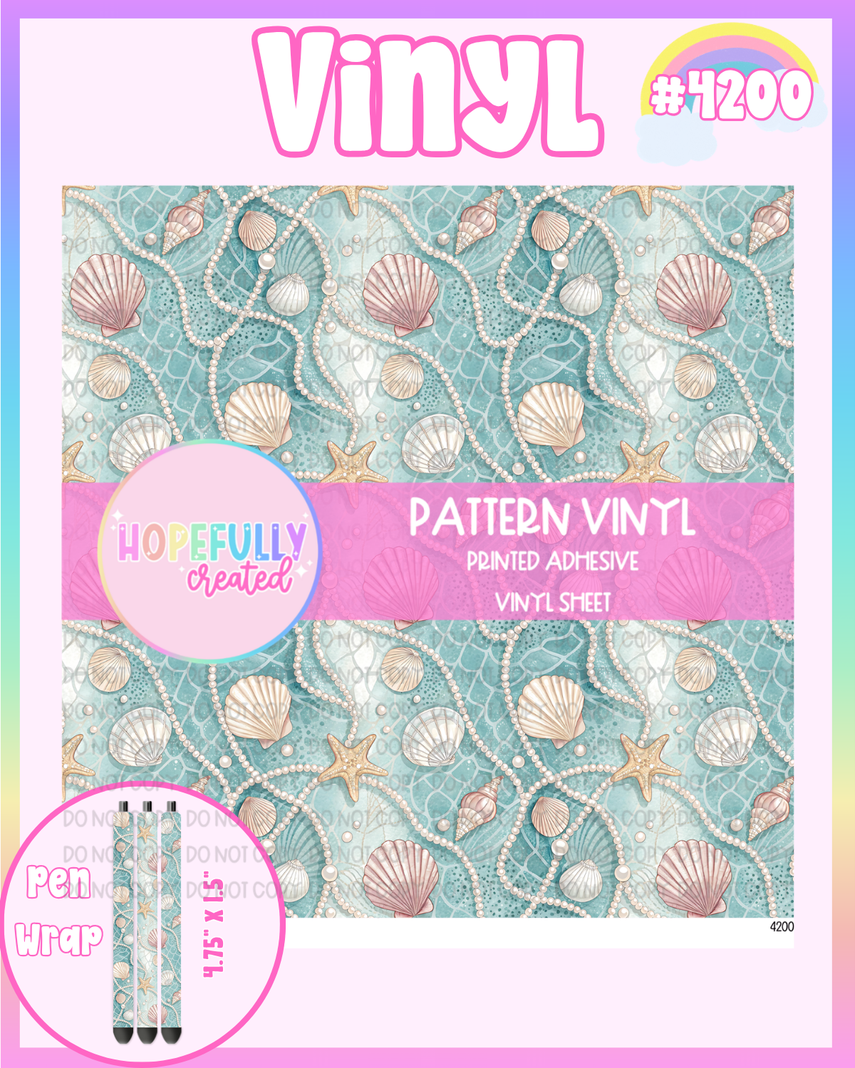 Seashells Vinyl Collection - 4200