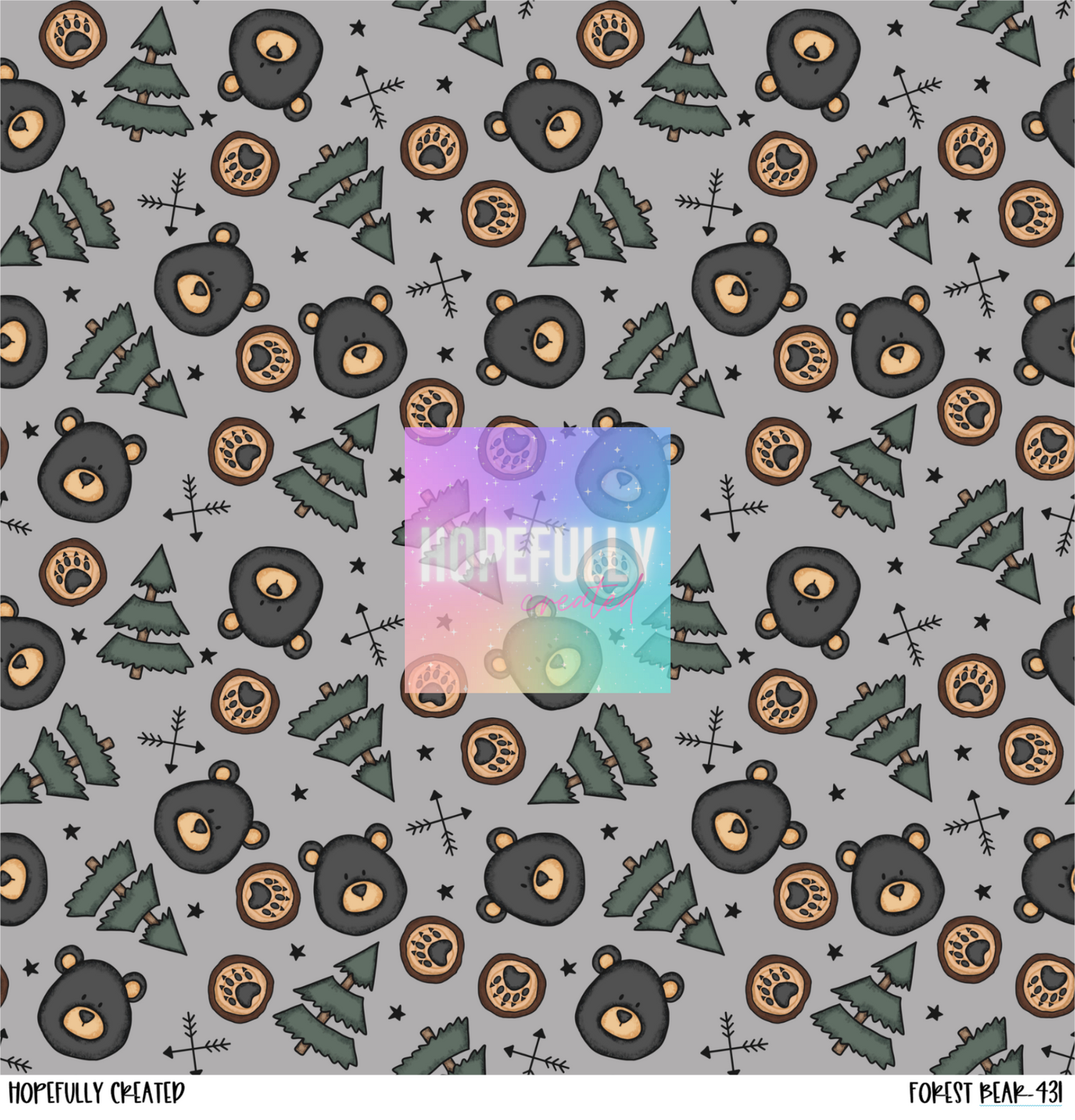 Forest Bear Vinyl Collection- 431