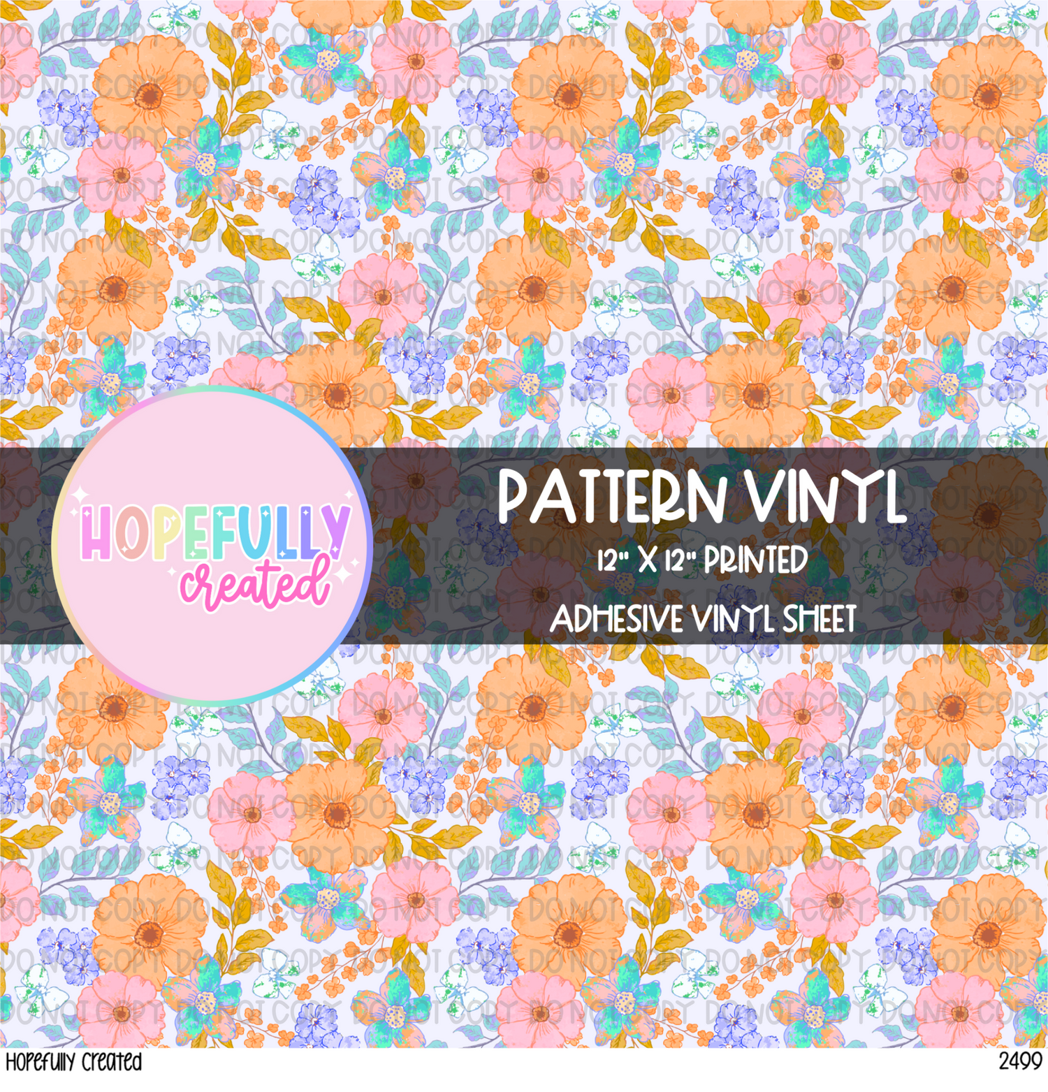 Floral 12x12 - 2499