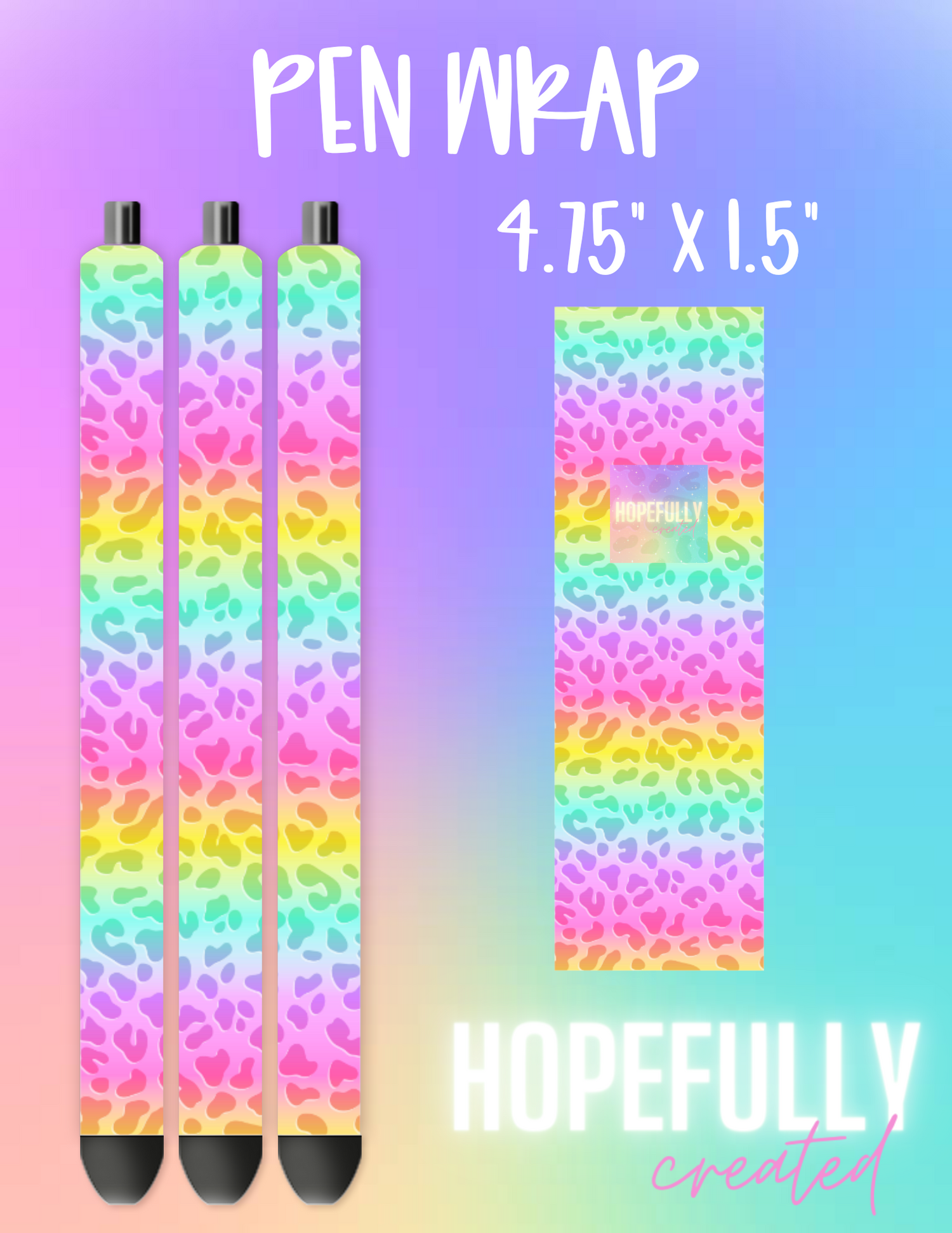 Leopard Pen Wrap-1101