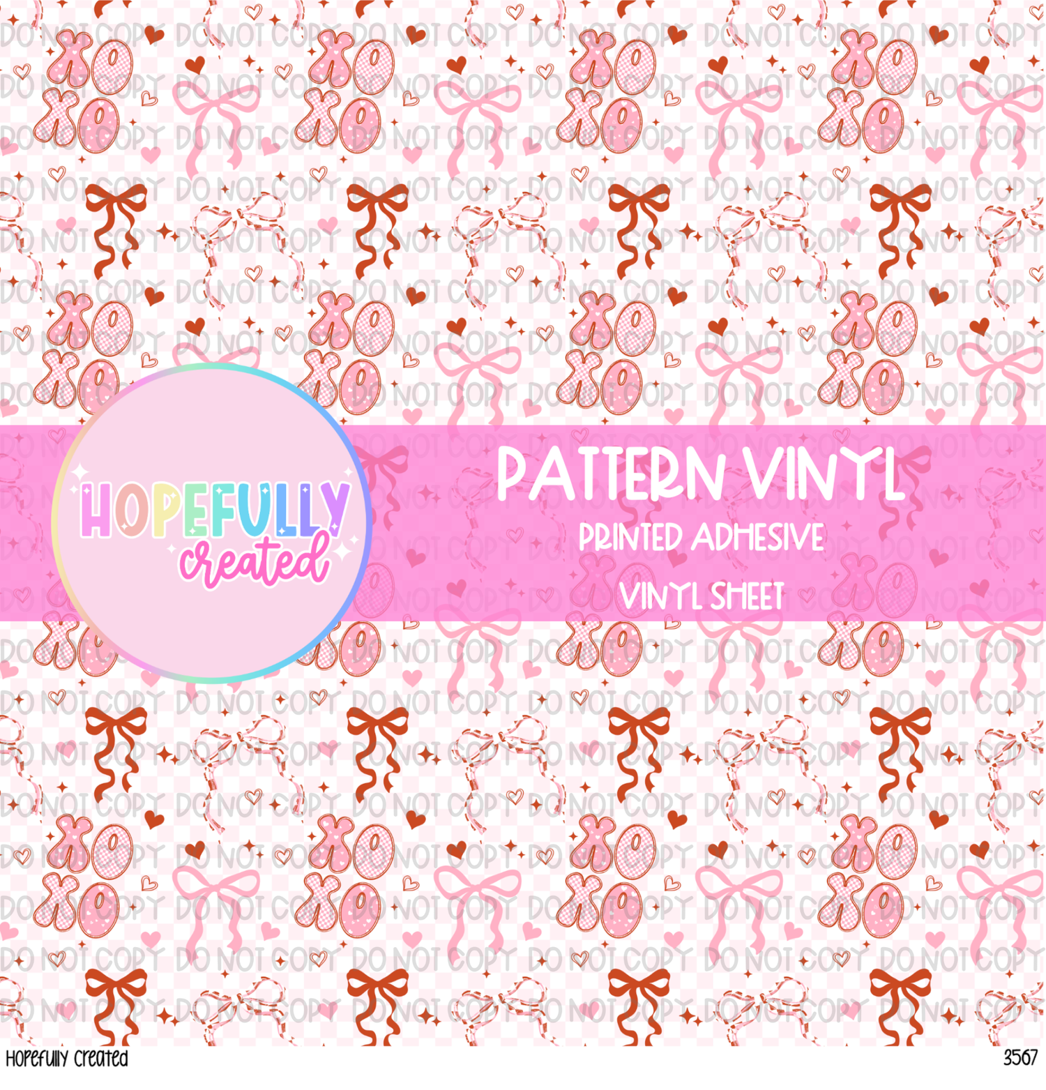 Xo Bows Vinyl Collection - 3567