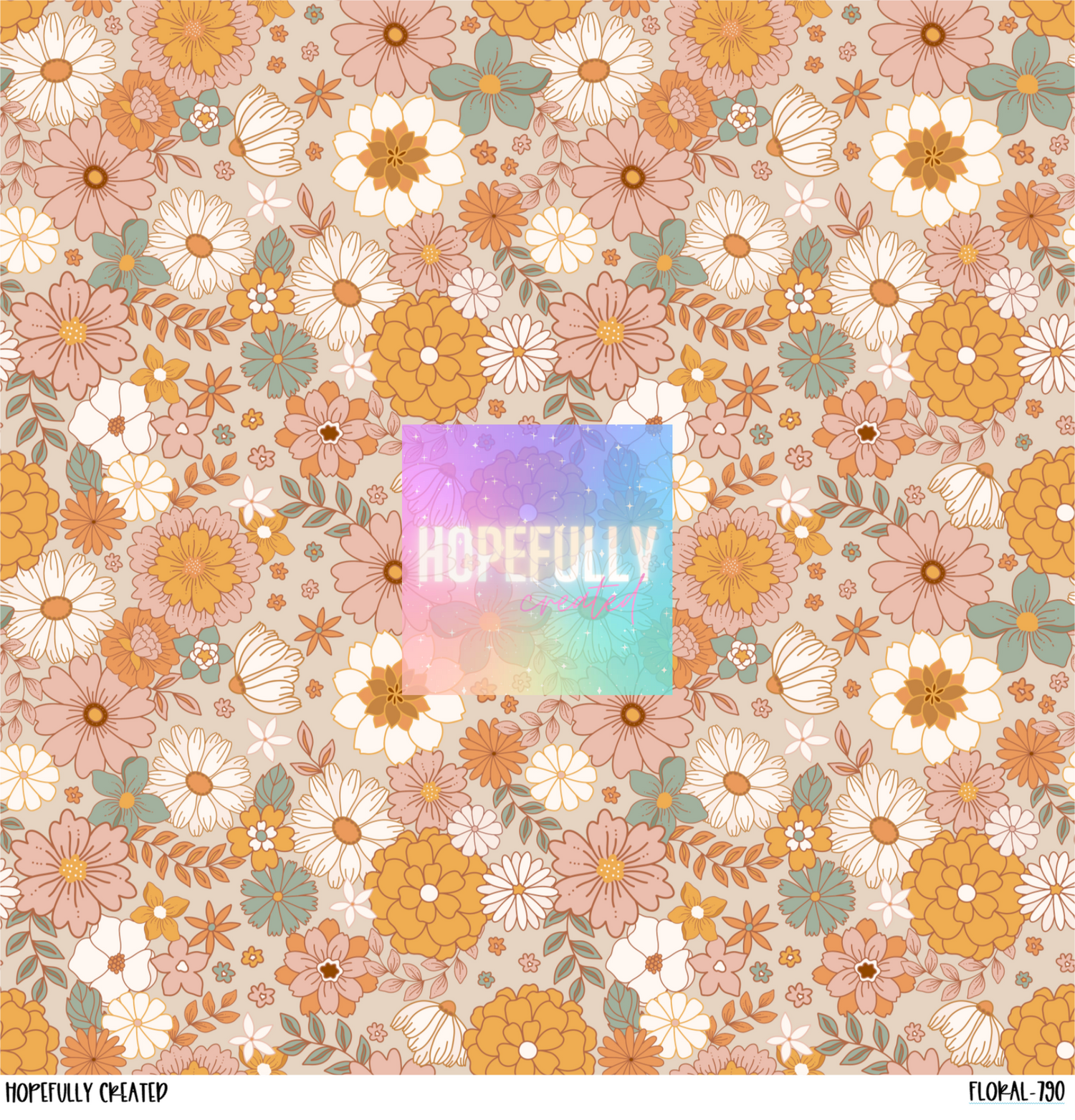 Floral Vinyl Collection - 790
