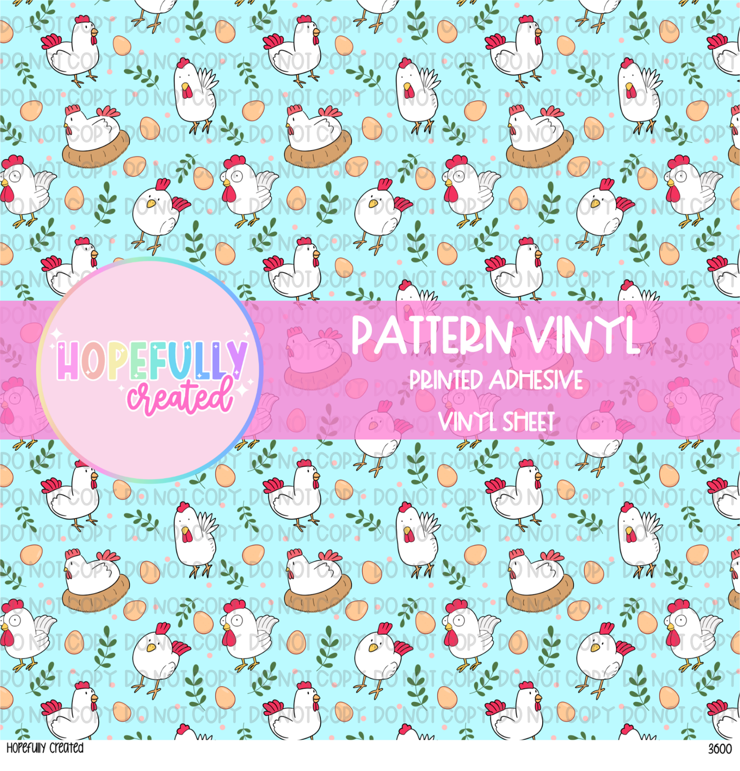 Chickens Vinyl Collection - 3600