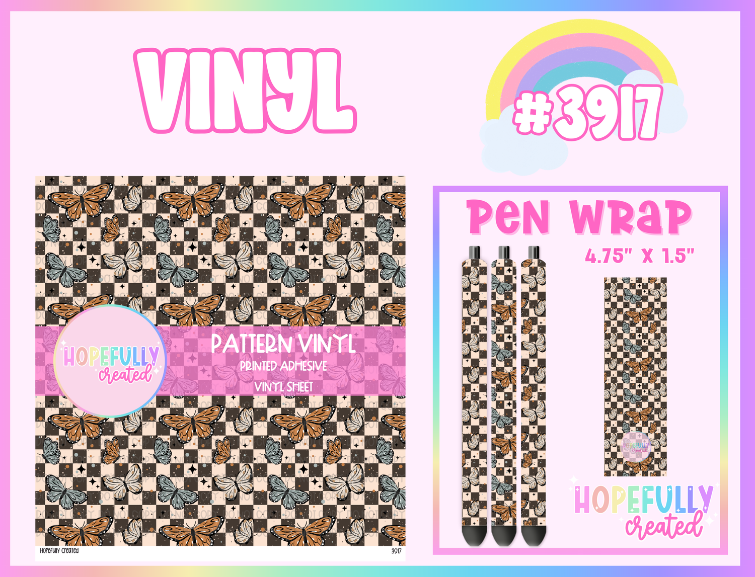 Butterfly Vinyl Collection - 3917