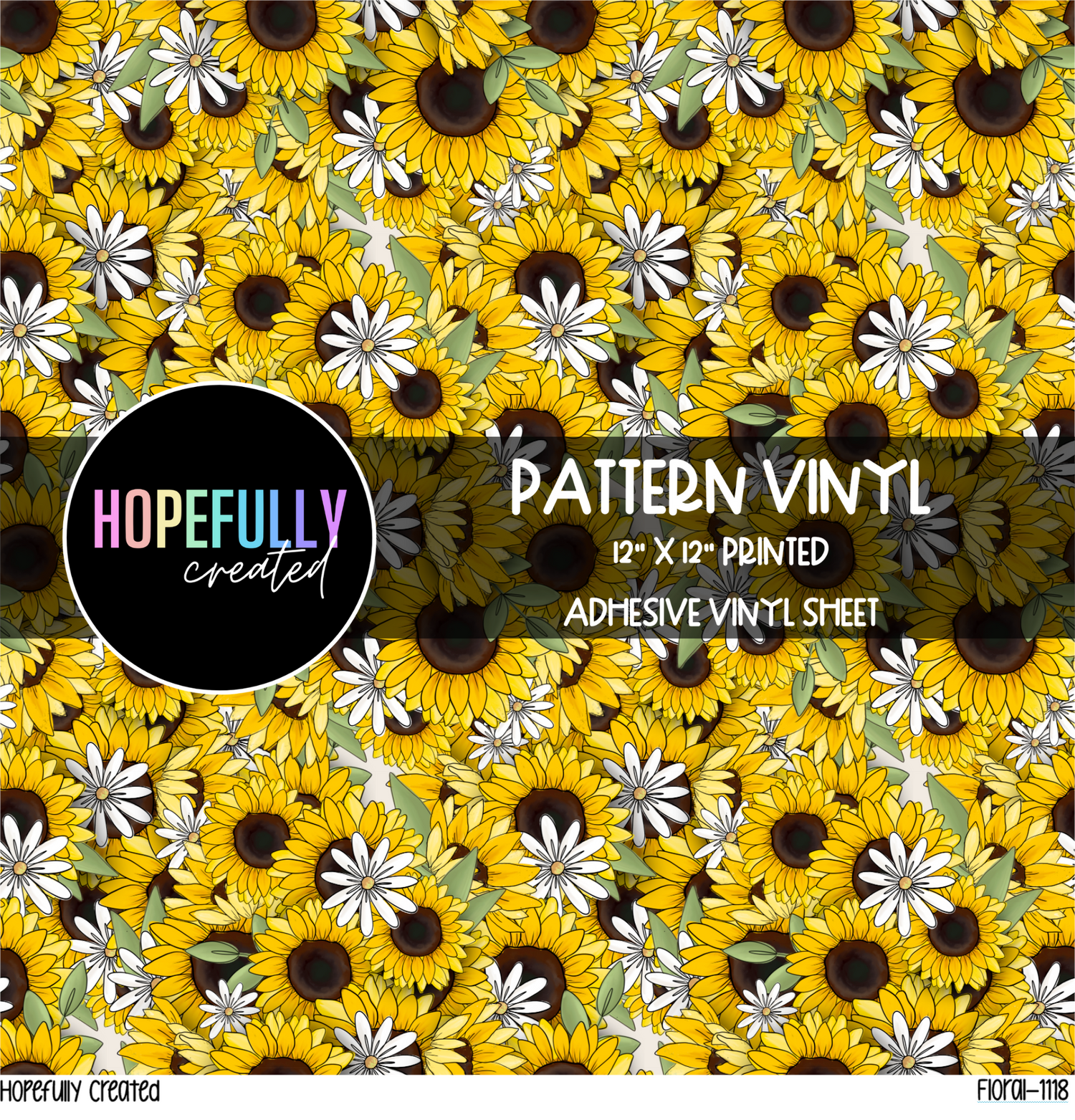 Floral Vinyl Collection - 1118