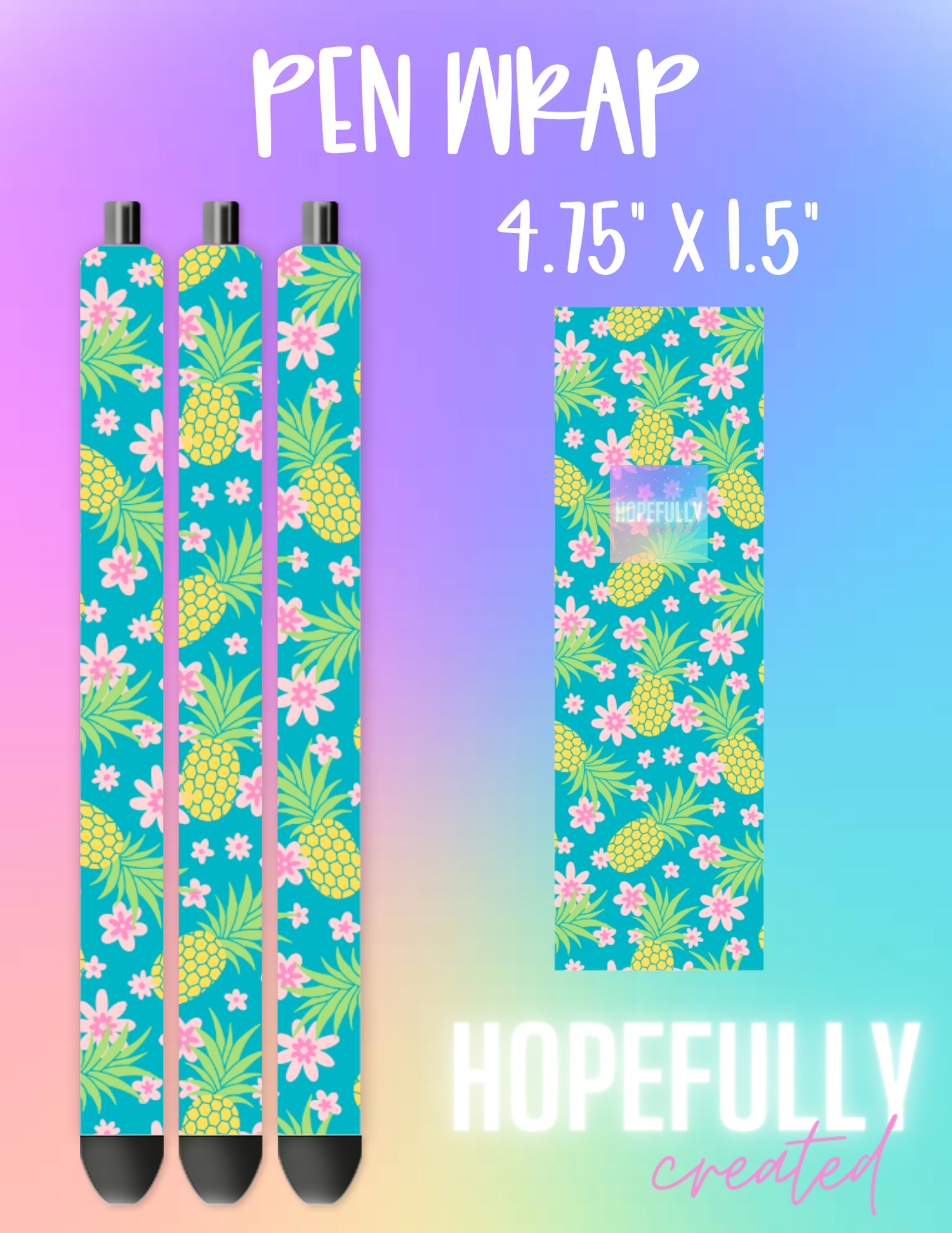 Pineapple Pen Wrap-1150