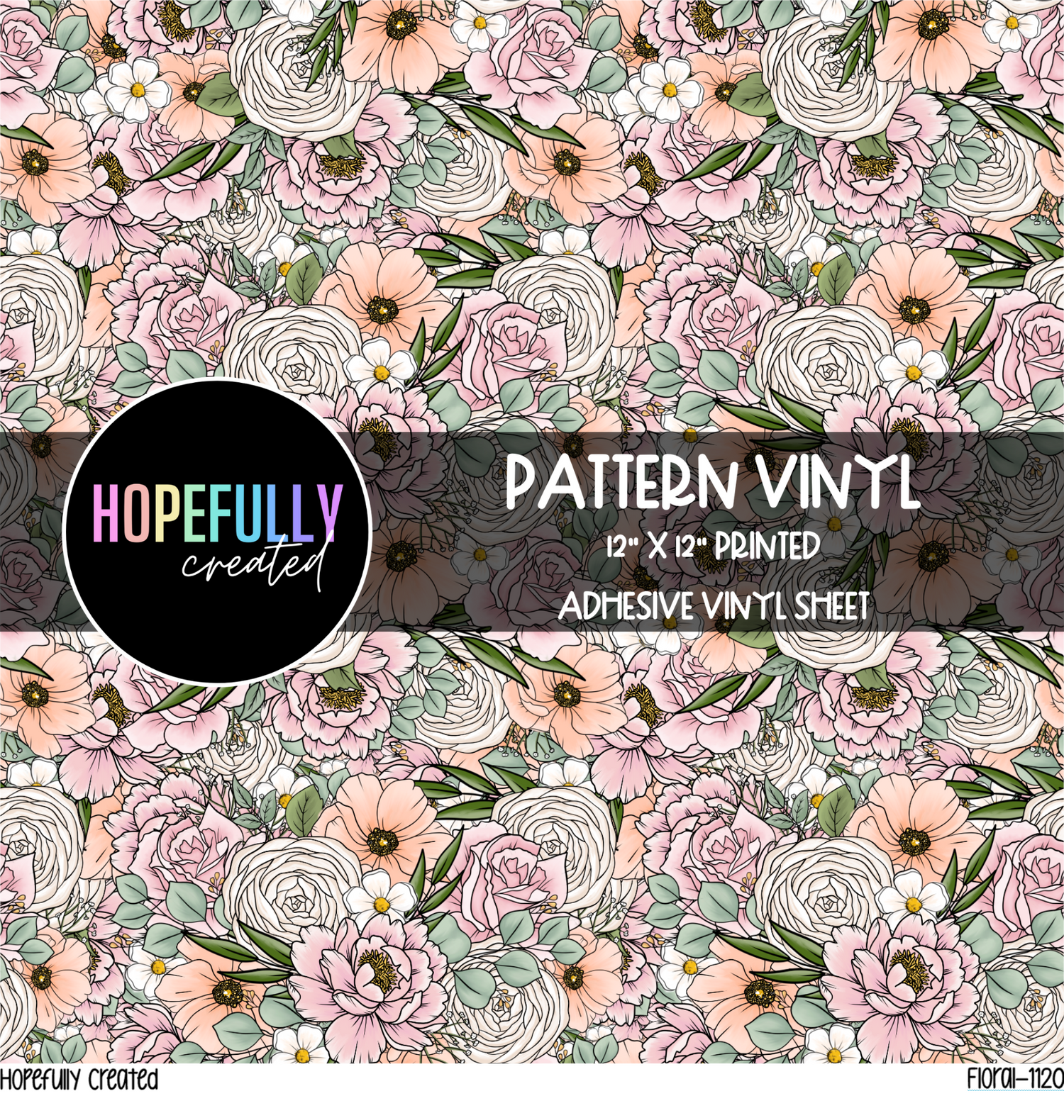 Floral Vinyl Collection- 1120