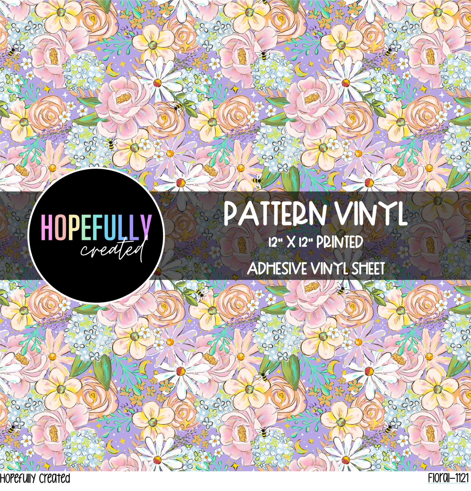 Floral Vinyl Collection- 1121