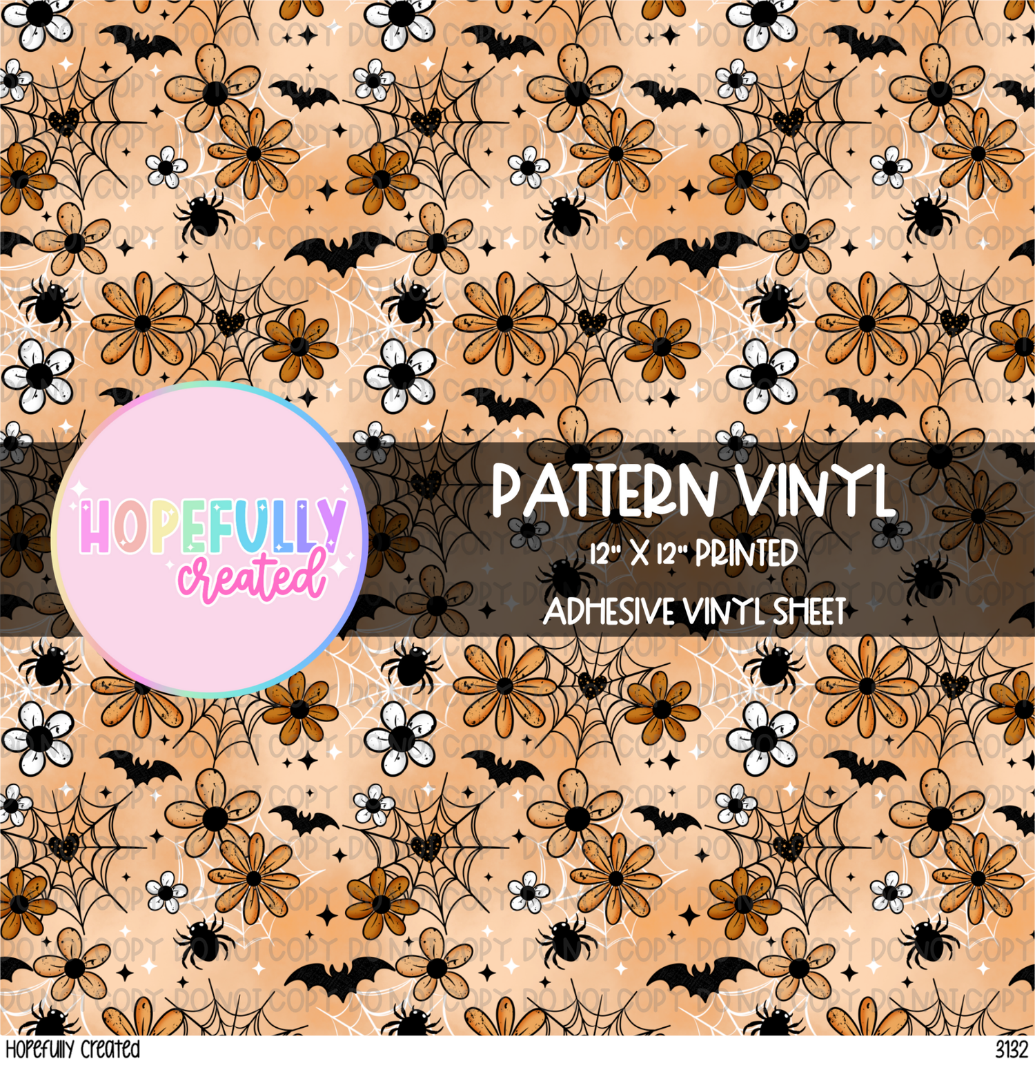 Floral Bats Vinyl Collection - 3132