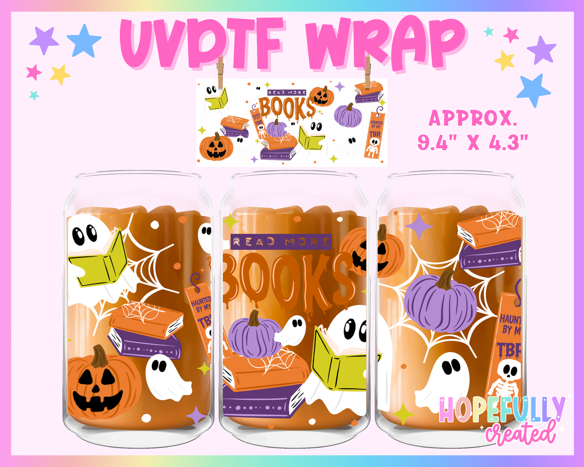 Ghost Books UVDTF Glass Can Wrap