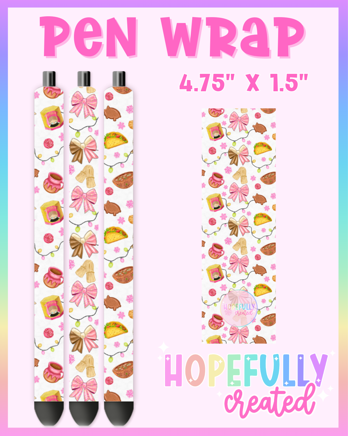 Mexican Snacks Christmas Vinyl Collection - 3312