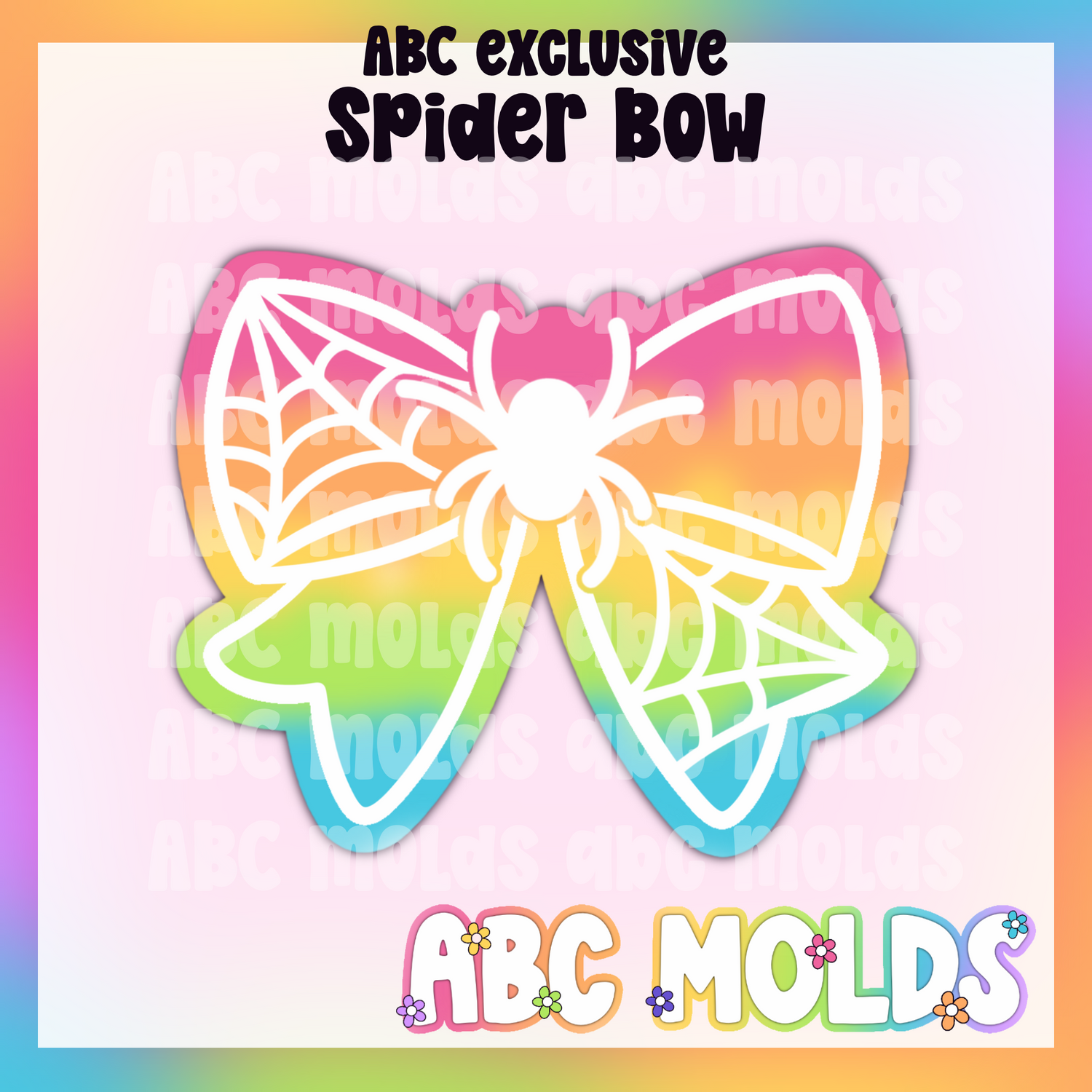 Spider bow silicone freshie mold