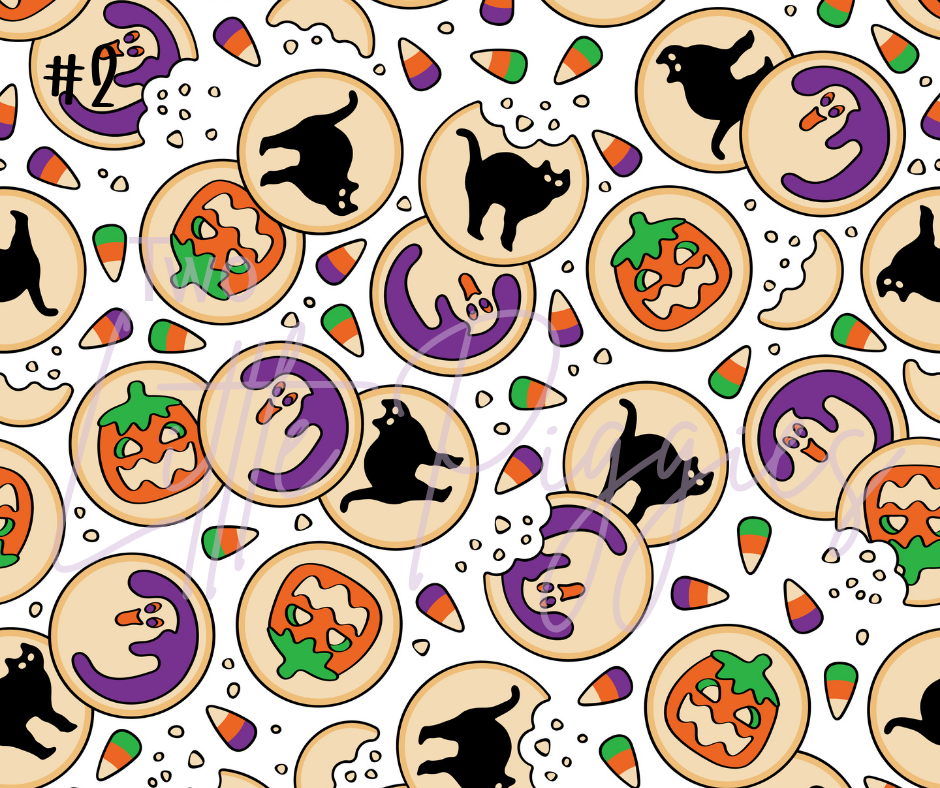 TLP - Printed Vinyl - Halloween Sugar Cookie