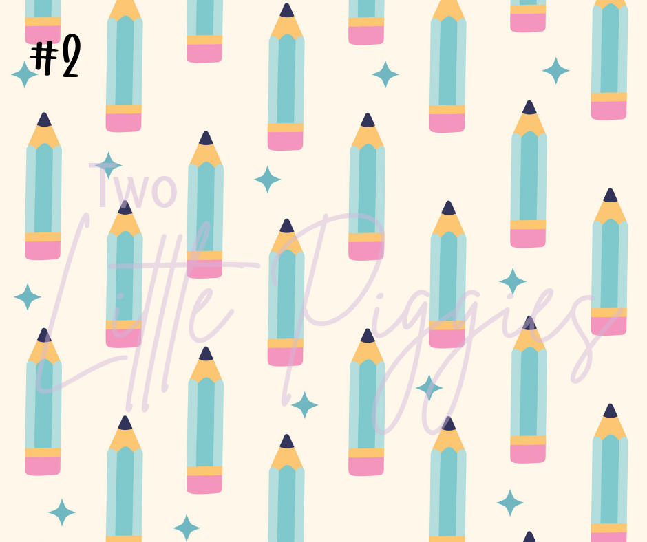Printed Vinyl - Back2School