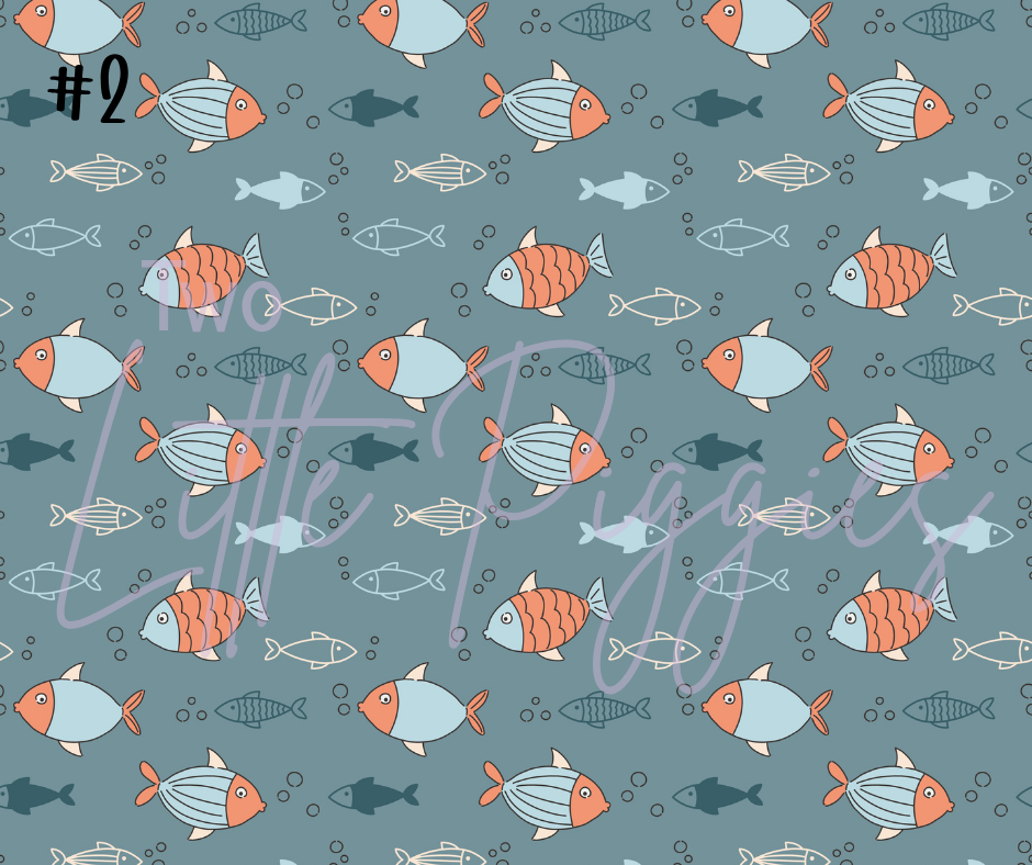 Printed Vinyl - Gone Fishing