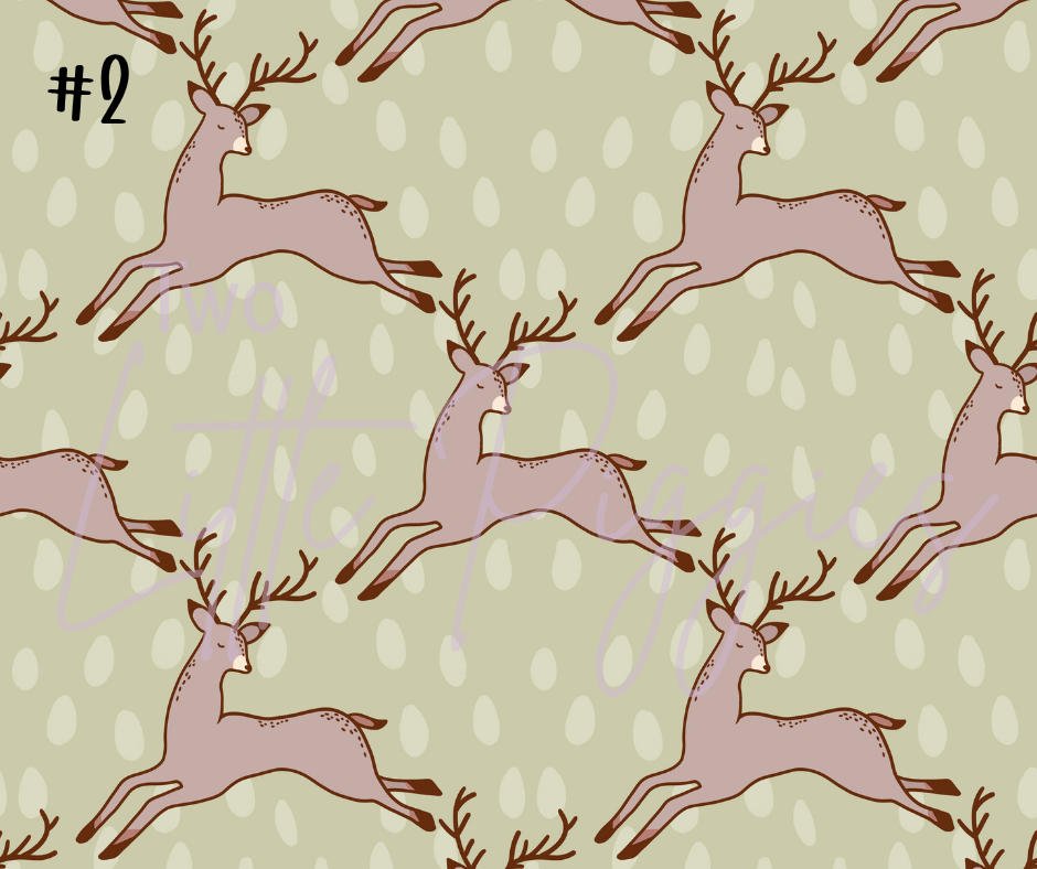 Printed Vinyl - Winter Animals