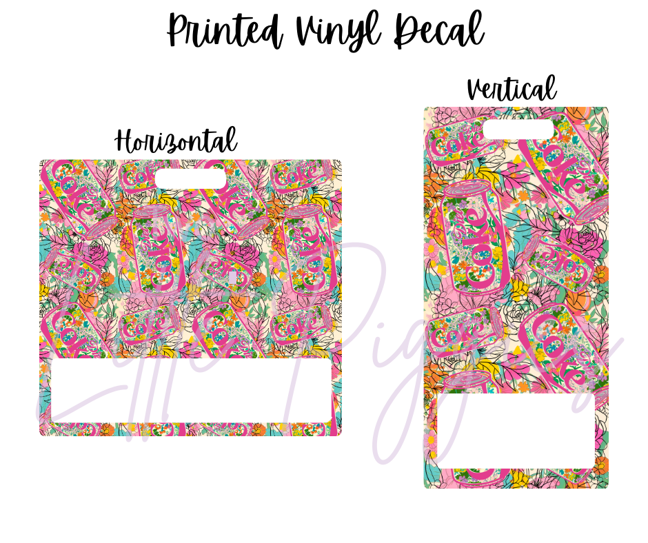 Printed Vinyl - DC Floral