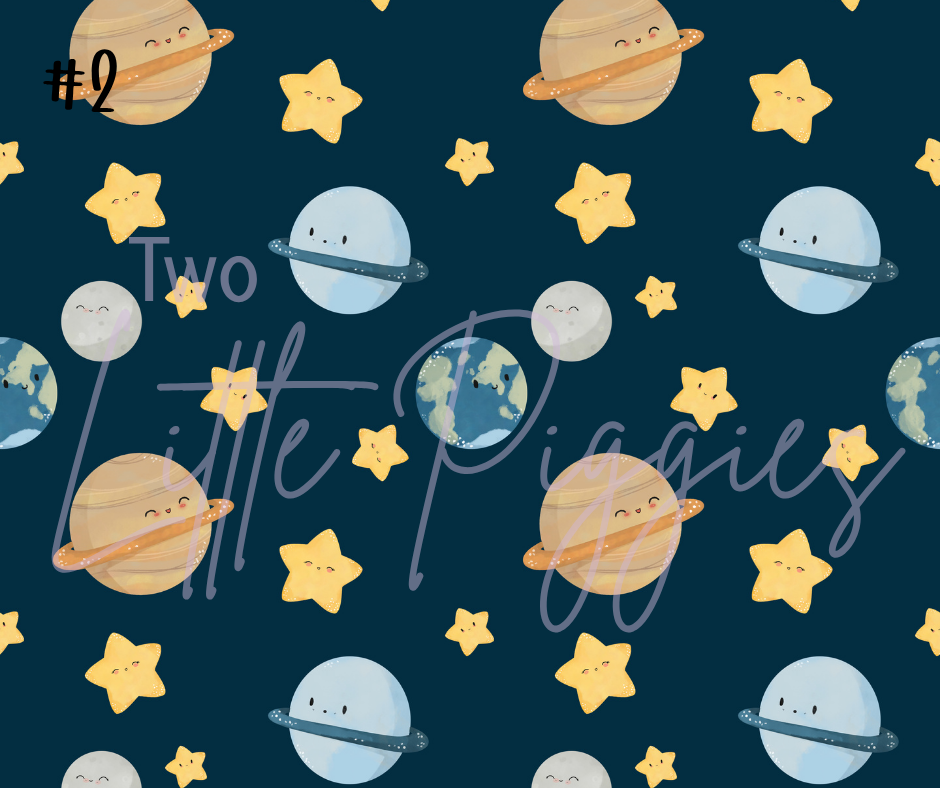 Printed Vinyl - Outerspace