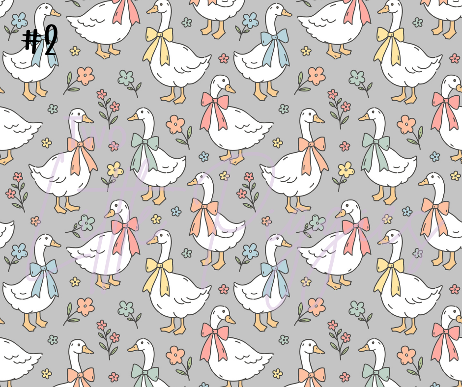 Printed Vinyl - Funny Goose