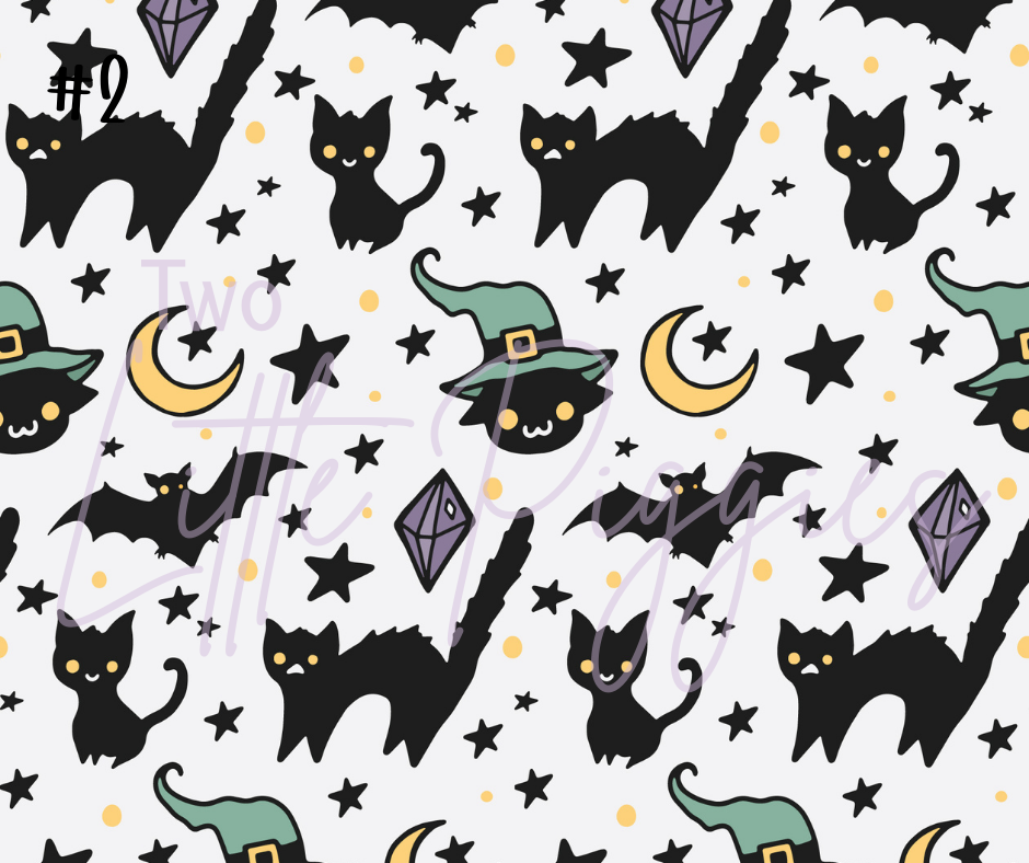 Printed Vinyl - Halloween - Modern