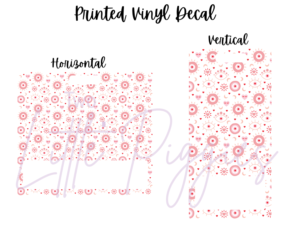 Printed Vinyl - Valentine - Evil Eye