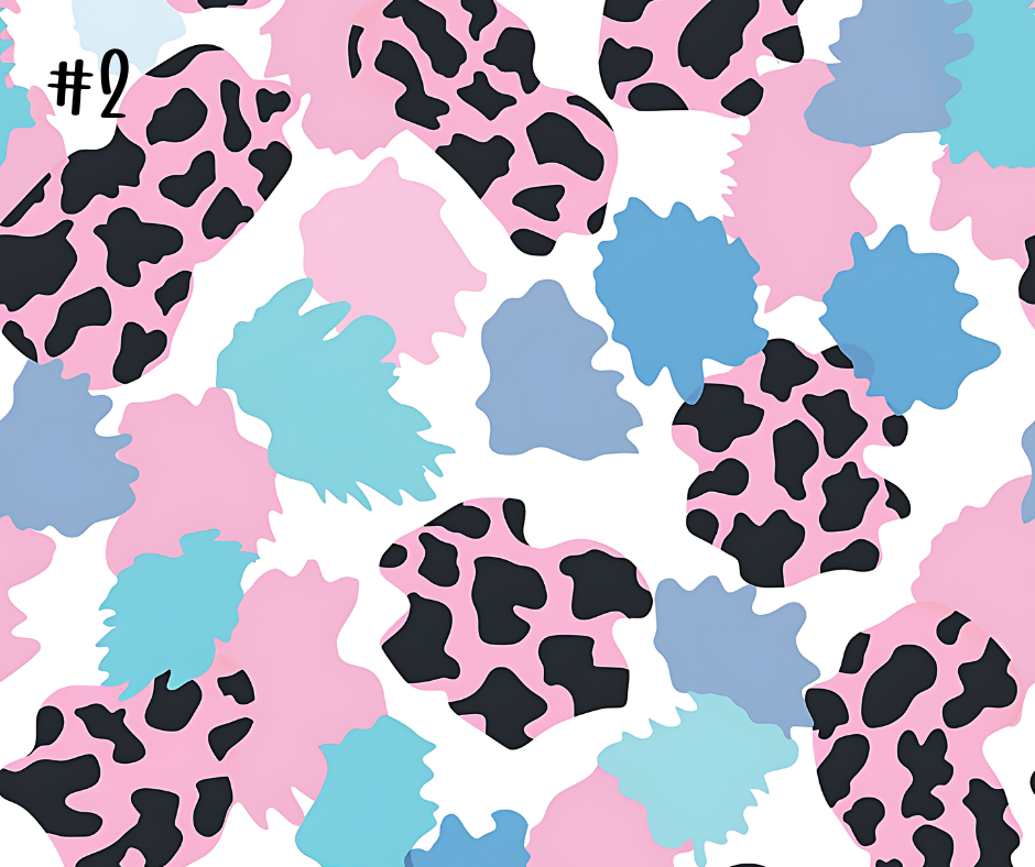 Printed Vinyl - Groovy Animal Print Collection